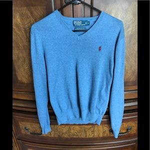 EUC Polo Vneck Sweater